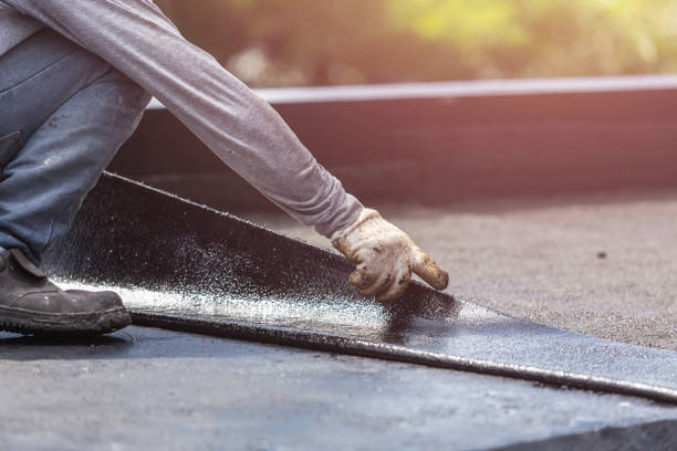 Professional Waterproofing technician working in Wallingford, PA